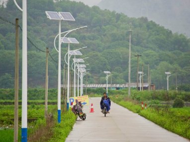 太陽能路燈對農村建設有什么作用？